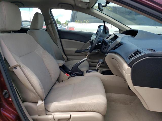 Photo 5 from auction – 2012 HONDA CIVIC LX with VIN 19XFB2F57CE078550