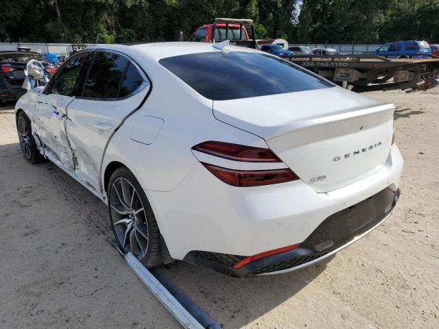 Photo 3 from auction – 2022 GENESIS G70 BASE with VIN KMTG34TA2NU086138