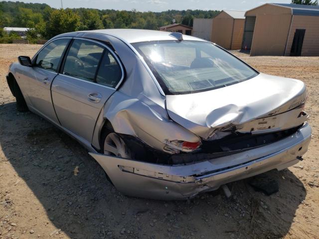 Photo 3 from auction – 2007 BMW 750 with VIN WBAHN83517DT66401