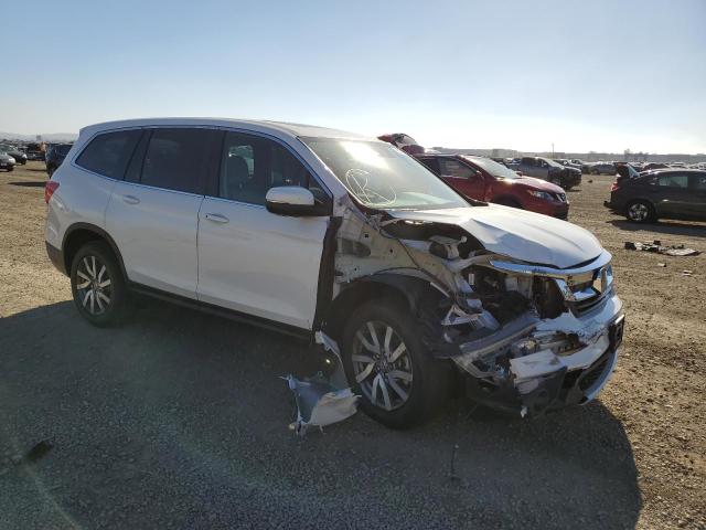 HONDA PILOT EXL 2021 with VIN 5FNYF5H50MB015619 - Photo from auction