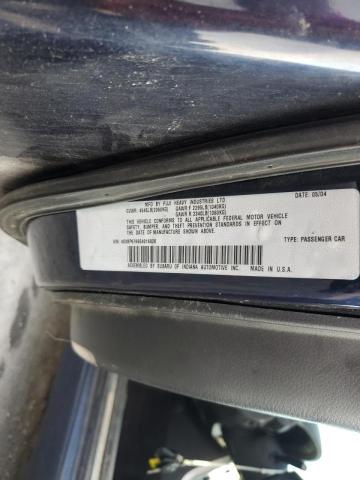 Photo 10 from auction – 2005 SUBARU LEGACY GT with VIN 4S3BP676954316028