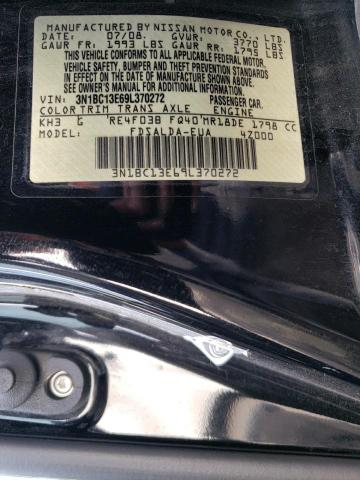 Photo 10 from auction – 2009 NISSAN VERSA S with VIN 3N1BC13E69L370272