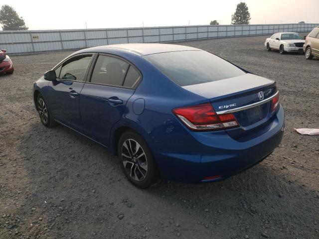 Photo 3 from auction – 2013 HONDA CIVIC EX with VIN 19XFB2F89DE240142