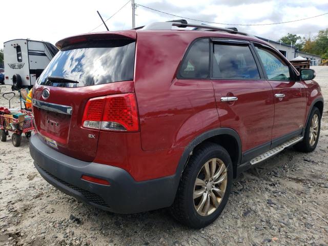 Photo 4 from auction – 2011 KIA SORENTO EX with VIN 5XYKUDA17BG088926