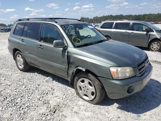 TOYOTA HIGHLANDER 2006 with VIN JTEEP21A160181389 - Photo from auction