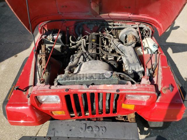 Photo 7 from auction – 1995 JEEP WRANGLER / with VIN 1J4FY19P2SP284194