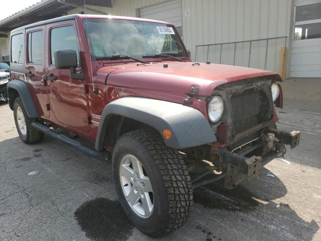 JEEP WRANGLER U 2012 with VIN 1C4BJWDG1CL150847 - Photo from auction