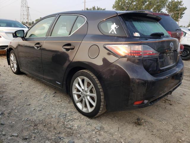 Photo 3 from auction – 2013 LEXUS CT 200 with VIN JTHKD5BH9D2136410