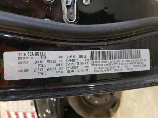 Photo 10 from auction – 2018 DODGE JOURNEY SE with VIN 3C4PDCAB0JT384547