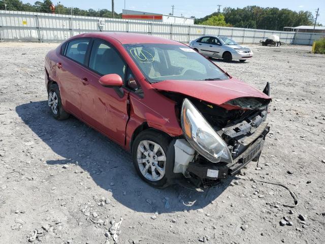 KIA RIO LX 2015 with VIN KNADM4A3XF6525009 - Photo from auction