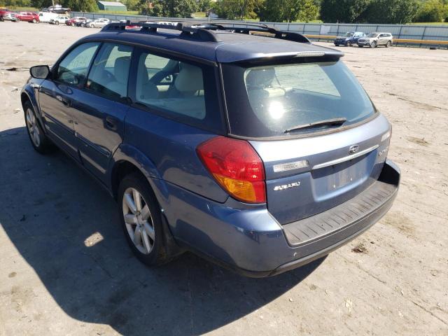 Photo 3 from auction – 2007 SUBARU LEGACY OUT with VIN 4S4BP61C177339380