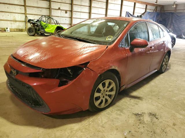 Photo 2 from auction – 2021 TOYOTA COROLLA LE with VIN 5YFEPMAE3MP164955