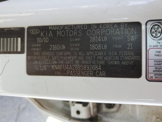 Photo 10 from auction – 2011 KIA FORTE EX with VIN KNAFU4A28B5892684