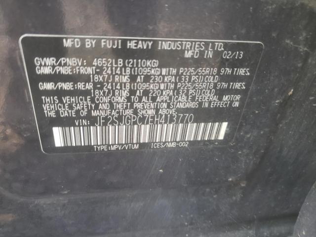Photo 10 from auction – 2014 SUBARU FORESTER 2 with VIN JF2SJGPC7EH413770