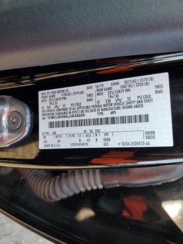 Photo 10 from auction – 2020 FORD ESCAPE SEL with VIN 1FMCU9H94LUA34220