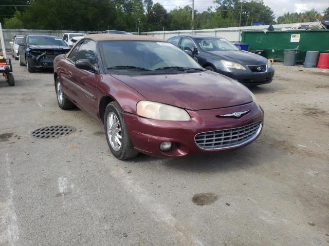CHRYSLER SEBRING LX 2001 with VIN 1C3EL55U31N676635 - Photo from auction