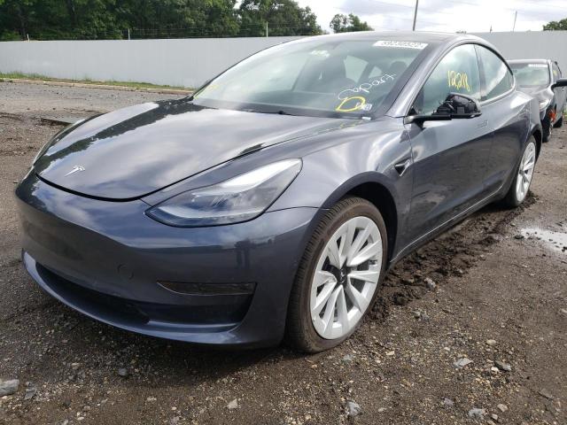 Photo 2 from auction – 2022 TESLA MODEL 3 with VIN 5YJ3E1EAXNF190176