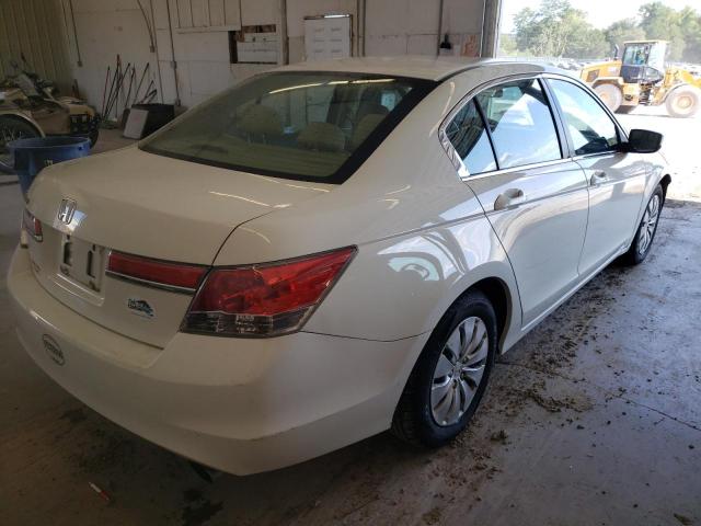 Photo 4 from auction – 2011 HONDA ACCORD LX with VIN 1HGCP2F3XBA152176