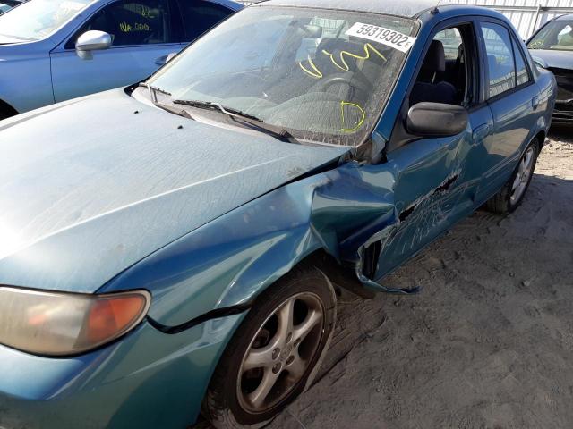 Photo 9 from auction – 2001 MAZDA PROTEGE LX with VIN JM1BJ225X10426516