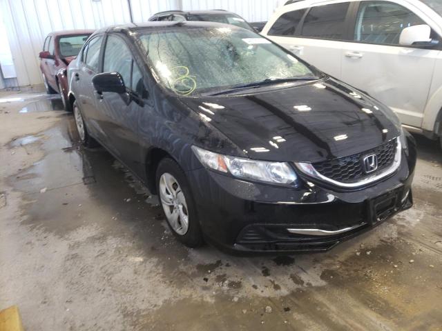 HONDA CIVIC LX 2014 with VIN 19XFB2F56EE061905 - Photo from auction