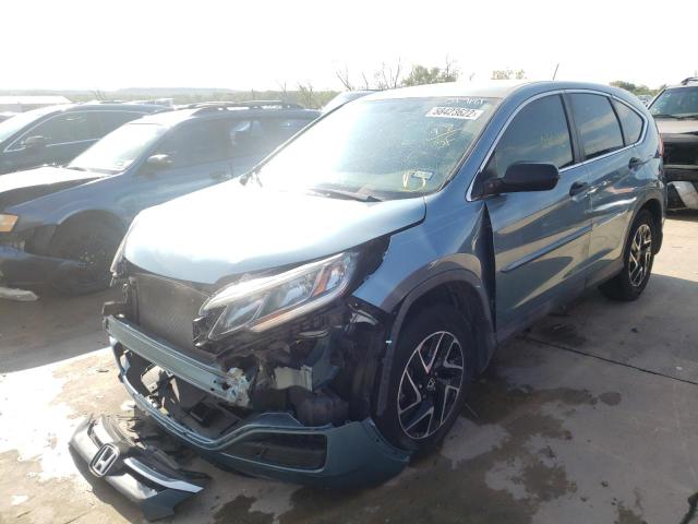Photo 2 from auction – 2016 HONDA CR-V SE with VIN 2HKRM3H40GH558853
