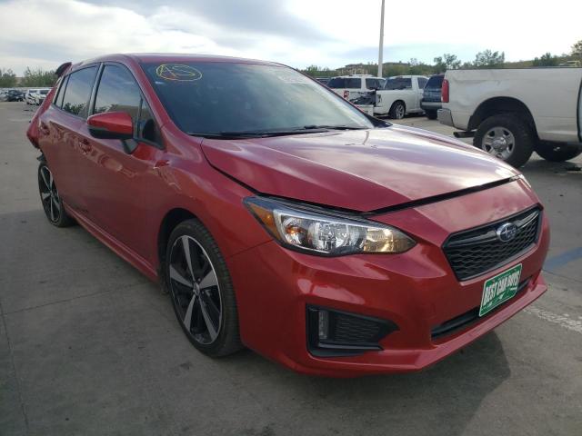 SUBARU IMPREZA SP 2017 with VIN 4S3GTAM64H3710927 - Photo from auction