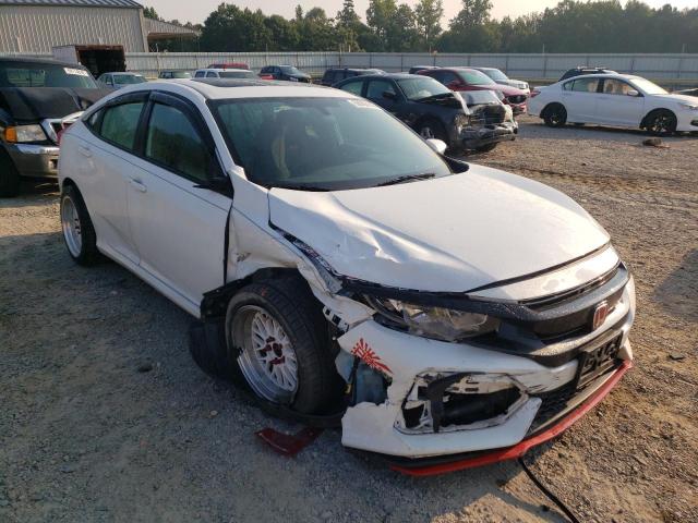 HONDA CIVIC SI 2018 with VIN 2HGFC1E55JH700705 - Photo from auction
