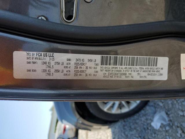 Photo 10 from auction – 2015 DODGE JOURNEY SX with VIN 3C4PDCBGXFT669080