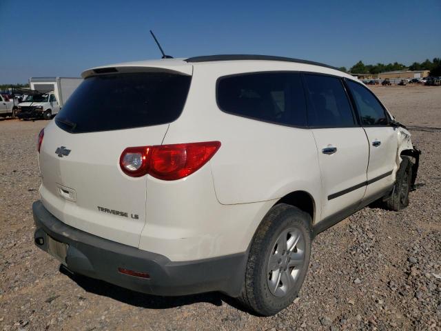 Photo 4 from auction – 2011 CHEVROLET TRAVERSE L with VIN 1GNKRFED2BJ163573