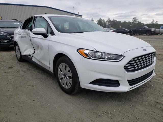 FORD FUSION S 2013 with VIN 3FA6P0G70DR211476 - Photo from auction