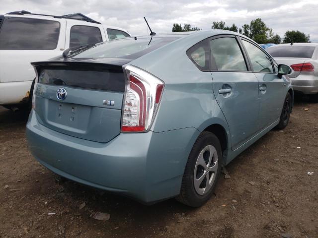 Photo 4 from auction – 2013 TOYOTA PRIUS with VIN JTDKN3DU2D5588310