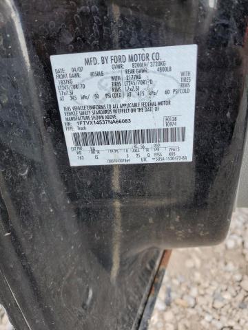 Photo 10 from auction – 2007 FORD F150 with VIN 1FTVX14537NA66083