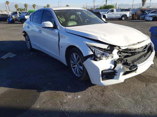 INFINITI Q50 BASE 2015 with VIN JN1BV7AP0FM348044 - Photo from auction