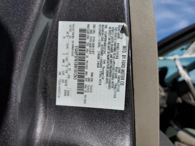 Photo 10 from auction – 2011 FORD FOCUS SE with VIN 1FAHP3FN1BW101265
