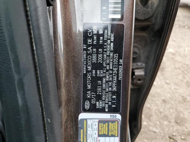 Photo 10 from auction – 2017 KIA FORTE LX with VIN 3KPFK4A73HE110535