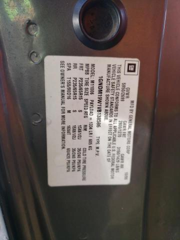 Foto 10 de la subasta – 1997 CHEVROLET ASTRO con VIN 1GNDM19W1VB138586