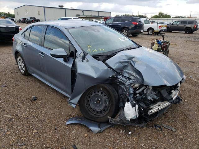 TOYOTA COROLLA LE 2021 with VIN JTDEPMAE5MJ163598 - Photo from auction