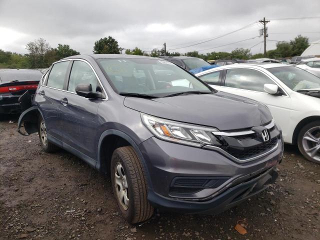 HONDA CR-V LX 2016 with VIN 5J6RM4H34GL129251 - Photo from auction