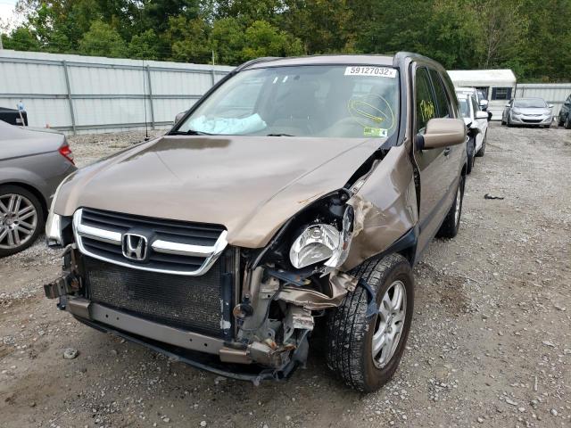 Photo 9 from auction – 2002 HONDA CR-V EX with VIN JHLRD78872C057055
