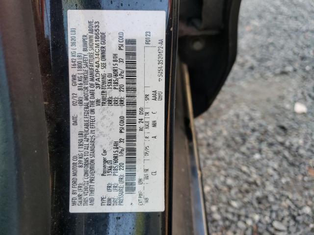 Photo 10 from auction – 2012 FORD FIESTA S with VIN 3FADP4AJ4CM186533