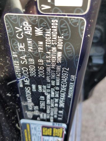 Photo 10 from auction – 2017 KIA FORTE LX with VIN 3KPFK4A7XHE048972