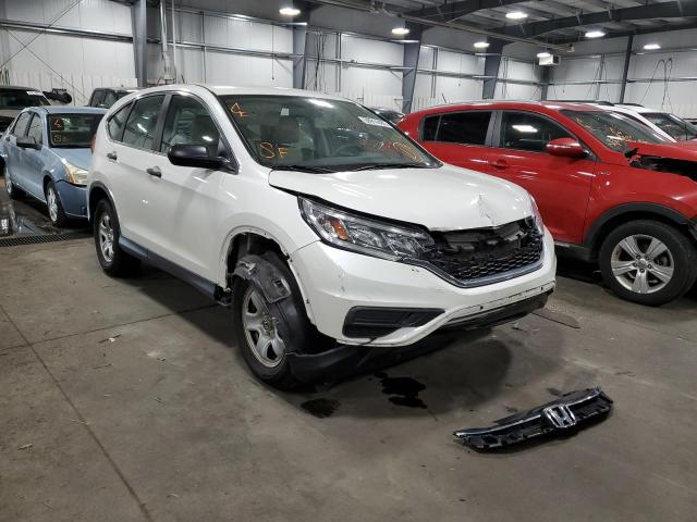 HONDA CR-V LX 2015 with VIN 5J6RM4H33FL122919 - Photo from auction