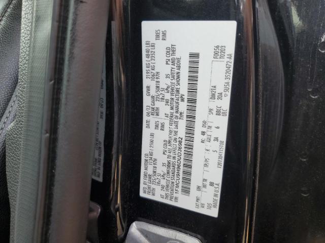 Photo 10 from auction – 2013 FORD ESCAPE SEL with VIN 1FMCU9H96DUD36982