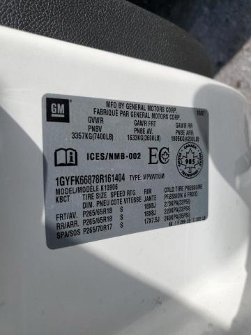 Photo 10 from auction – 2008 CADILLAC ESCALADE E with VIN 1GYFK66878R161404