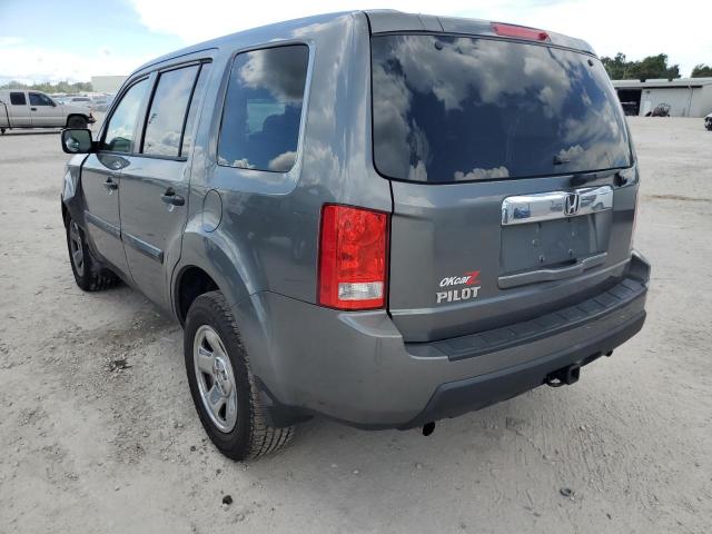 Photo 3 from auction – 2009 HONDA PILOT LX with VIN 5FNYF38219B020376