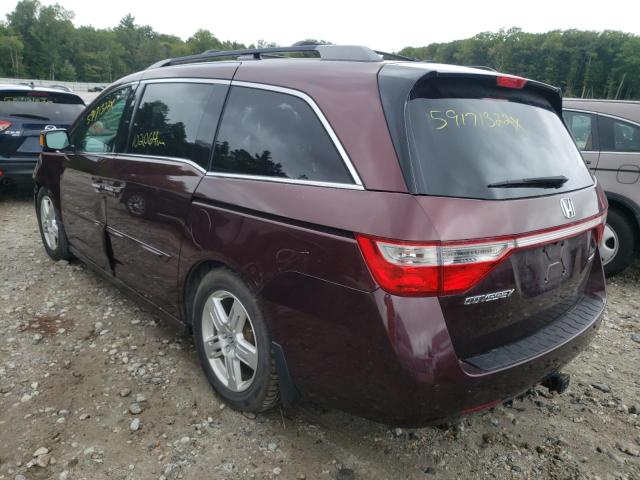 Photo 3 from auction – 2012 HONDA ODYSSEY TO with VIN 5FNRL5H95CB033063