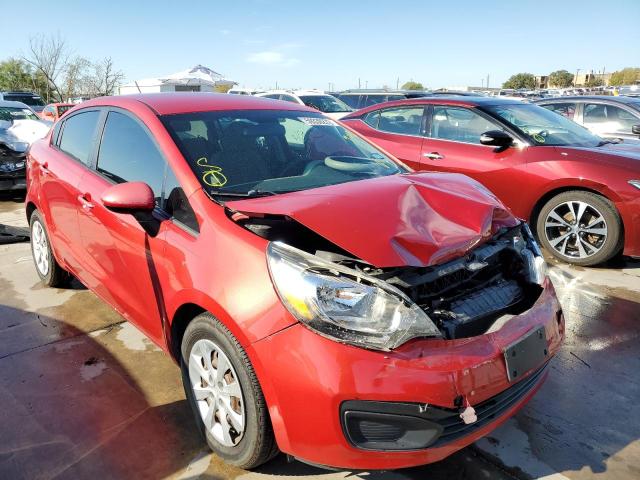 KIA RIO LX 2014 with VIN KNADM4A37E6406056 - Photo from auction