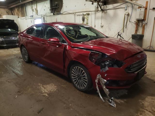 Photo 1 from auction – 2018 FORD FUSION SE with VIN 3FA6P0HDXJR202073