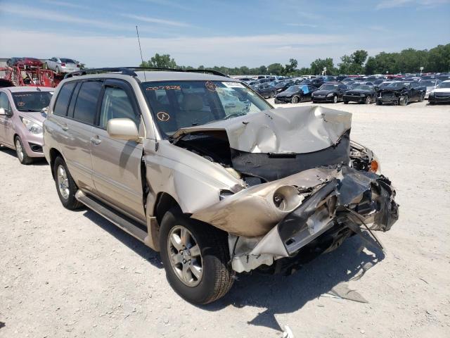 TOYOTA HIGHLANDER 2004 with VIN JTEDP21A840007828 - Photo from auction