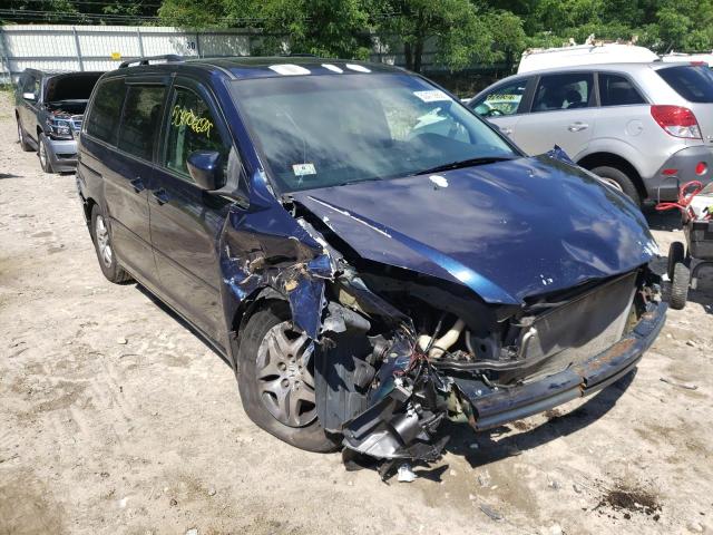HONDA ODYSSEY EX 2007 with VIN 5FNRL38777B045983 - Photo from auction